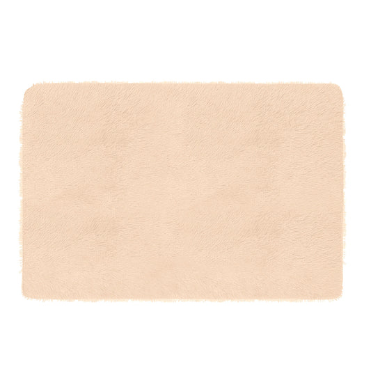 Fluffy Bedroom Rug 4Õ x 2.6Õ Anti-Skid Shaggy Area Rug Decorative Floor Carpet Mat for Nursery Bedroom Living Room