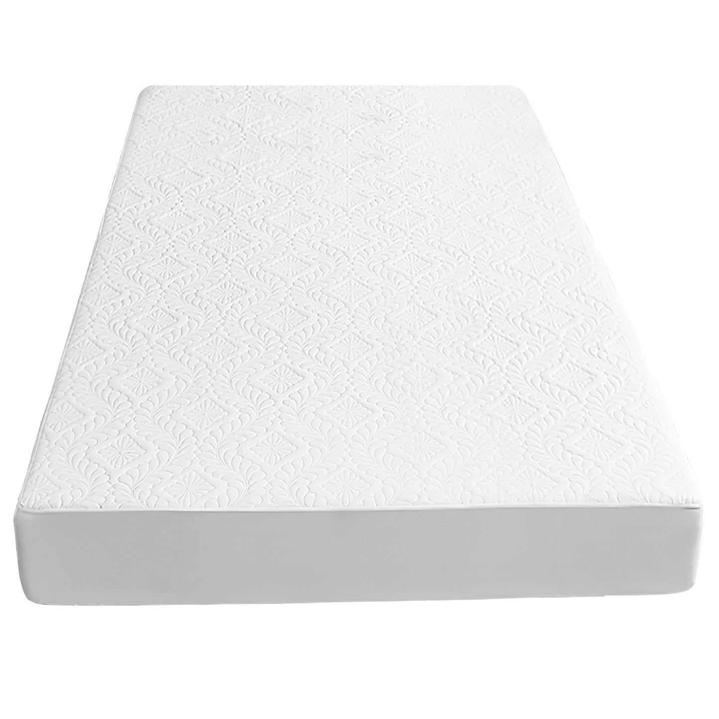 Full Size Waterproof Mattress Protector Breathable Soft Cotton Mattress Pad Cover With Elastic Deep Pocket Up To 11in Noiseless Machine Washable Beddi