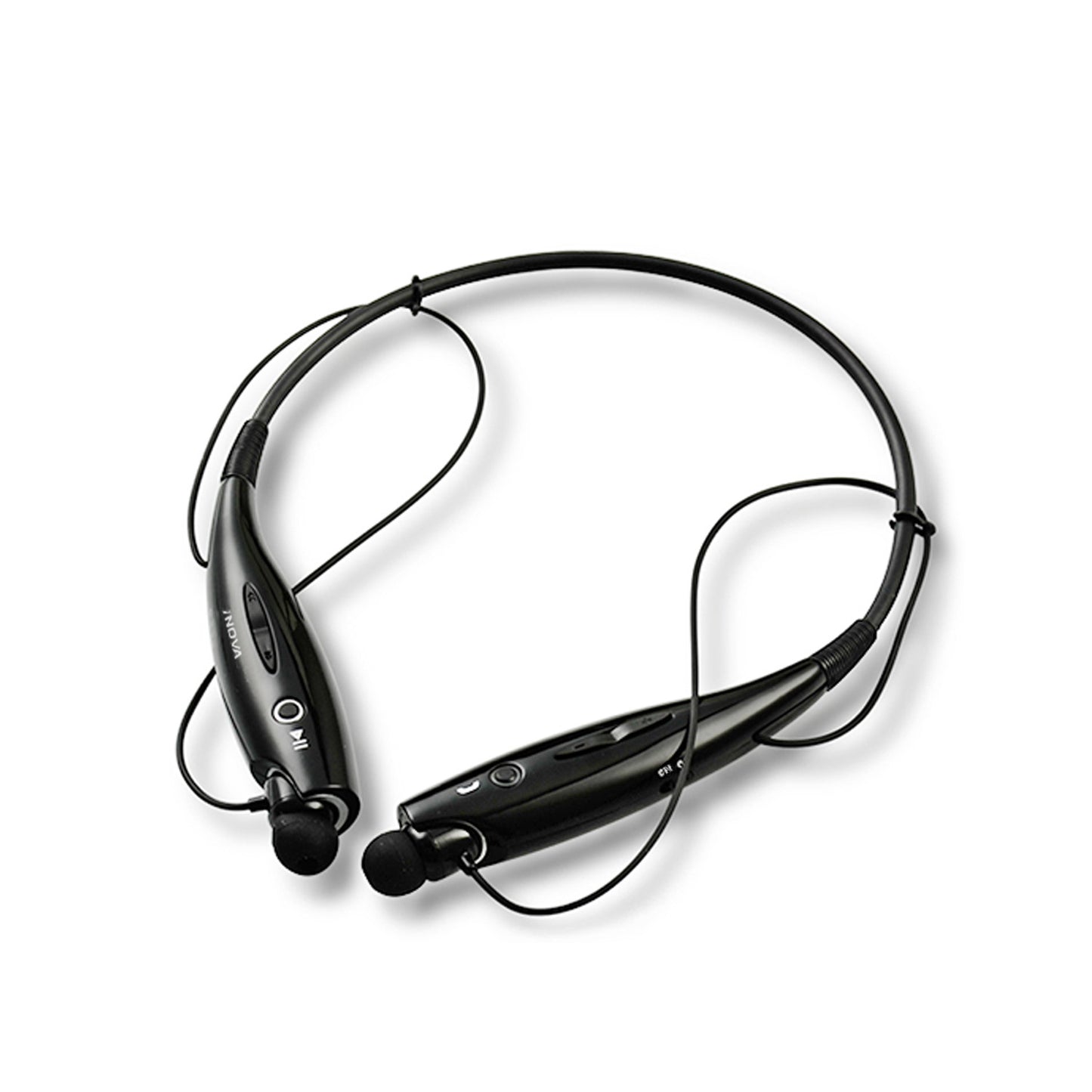 iNOVA Wireless Sports Stereo Hands Free Headset for Phone and Tablet in Black