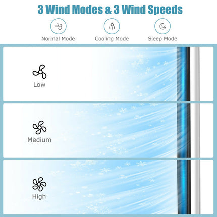 41" Cooling Fan with 3 Modes & Speeds