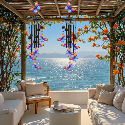 Metal Wind Chimes with Aluminum Tubes for Outdoor Garden Decor