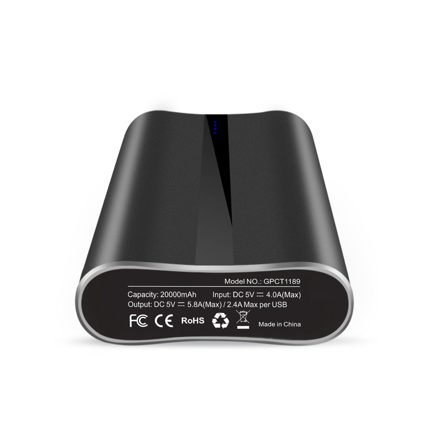 Portable Charger 20000mAh Power Bank Total 5.8A Output 3-USB Ports ExternalBattery Pack Portable Phone Charger for IOS Phone11/Pro/Max/8/X/XS iPad S