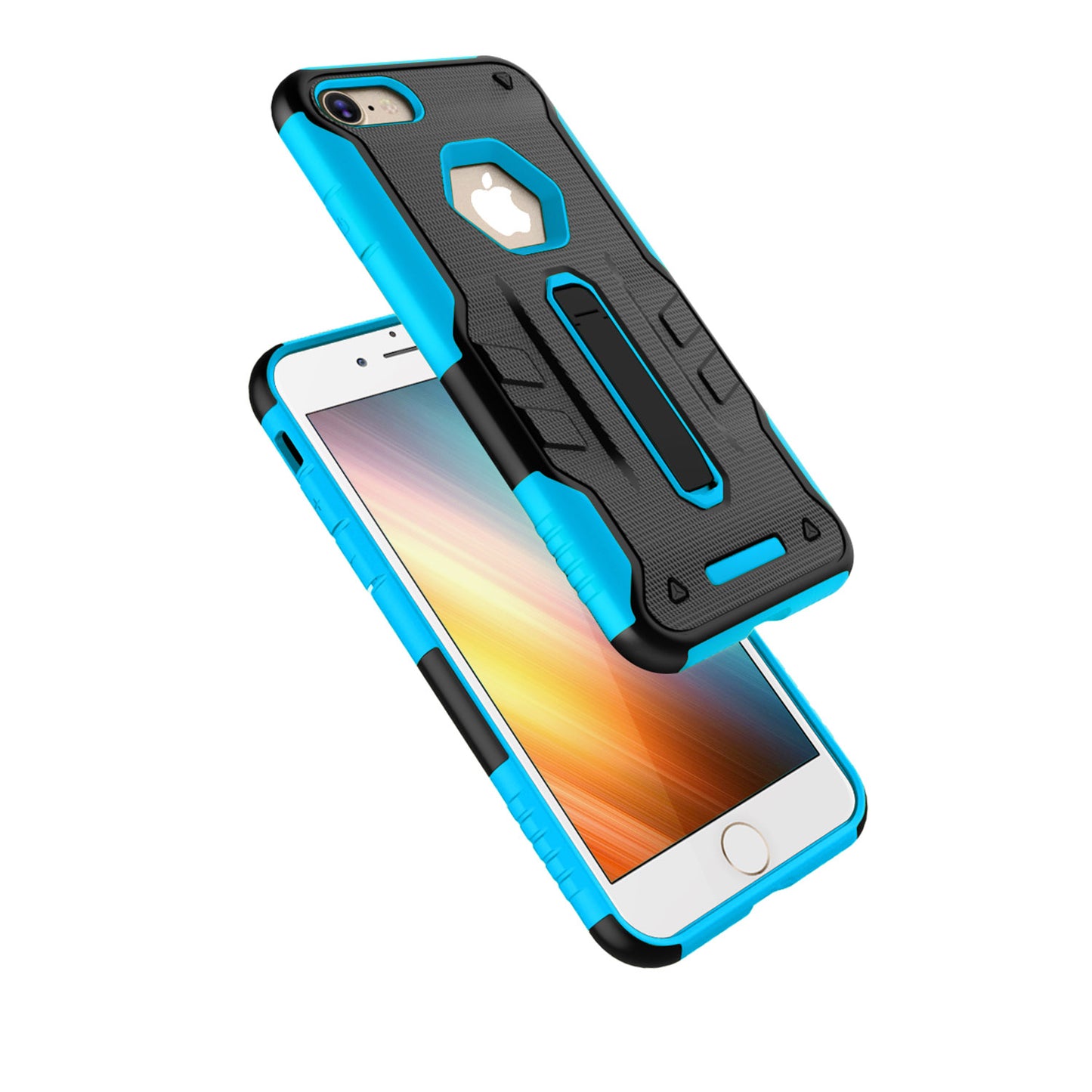 PA_iPhone8Case(Aqua_BLK)_GPCT1038