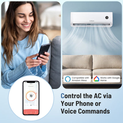 Aire Acondicionado Minisplit 12000 BTU 18.1 SEER2 115V
