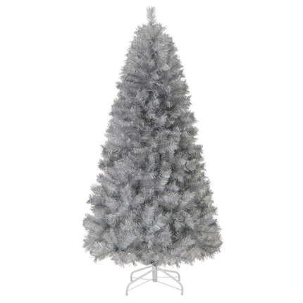 Artificial Xmas Tree with Branch Tips and Warm White LED Lights