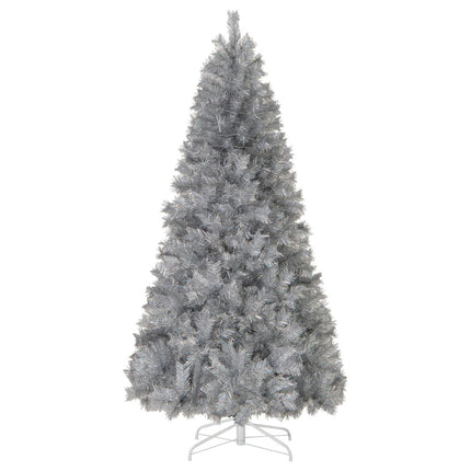 Artificial Xmas Tree with Branch Tips and Warm White LED Lights