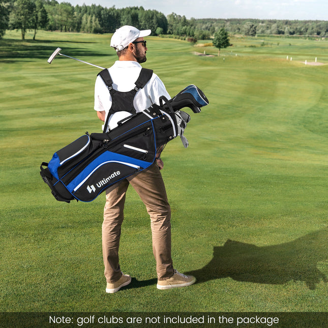 Lightweight Golf Stand Bag with 14 Way Top Dividers and 6 Pockets