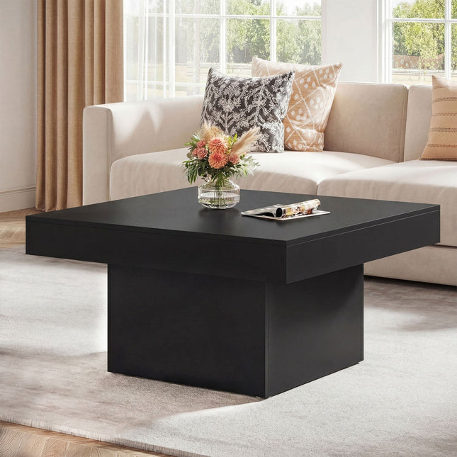 Coffee Table Accent Table with LED Lights and Dynamic Modes