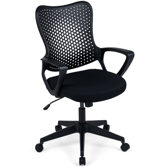 Ergonomic Office Chair Height Adjustable Computer Desk Chair with Breathable Butterfly Back