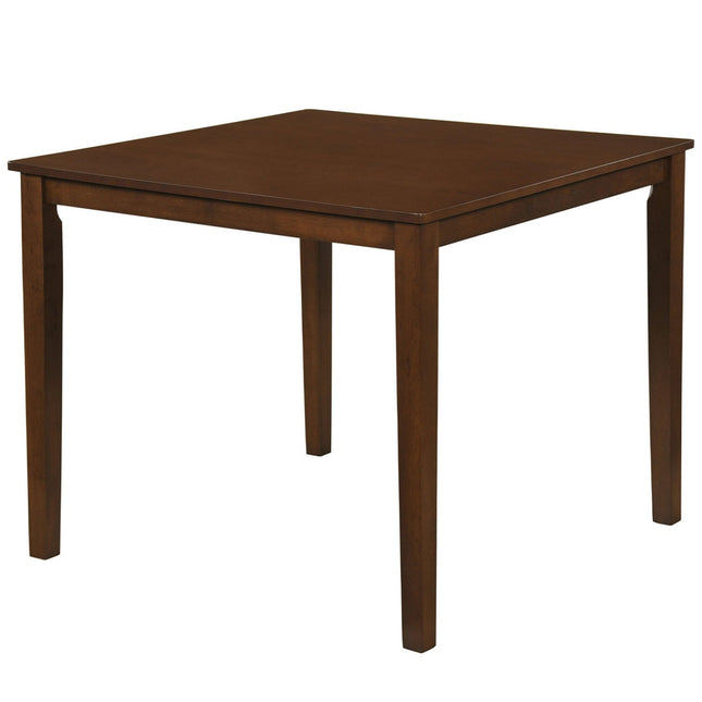 Farmhouse Dining Table for 4 People 35 Inches Square Kitchen Table