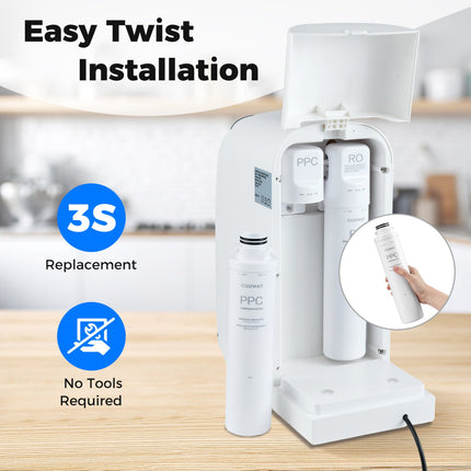 Replacement Filter for Countertop Reverse Osmosis System