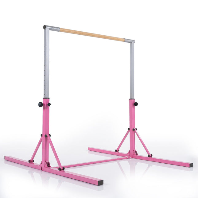 Adjustable Gymnastics Bar for Kids Ages 3+ (35.5-59 Inch)