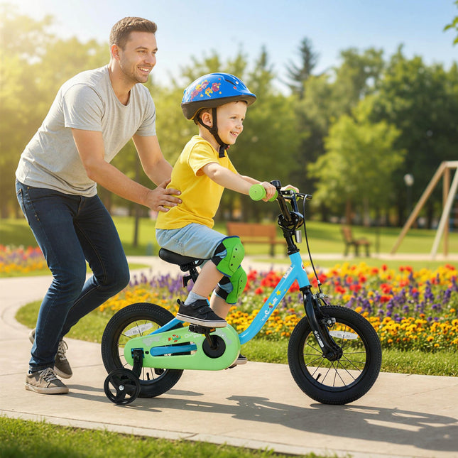 Kids Bike for 3-7 Years Old Boys and Girls 12/14/16-Inch Children Bicycle Blue