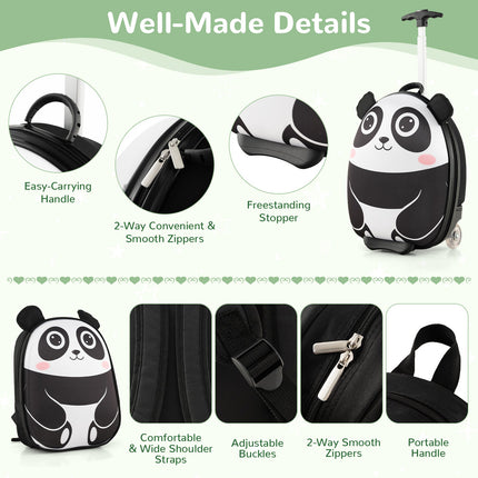 Lightweight and Portable Rolling Suitcase for Children