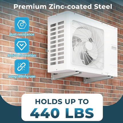 Mini Split Wall Bracket 6K–12K BTU