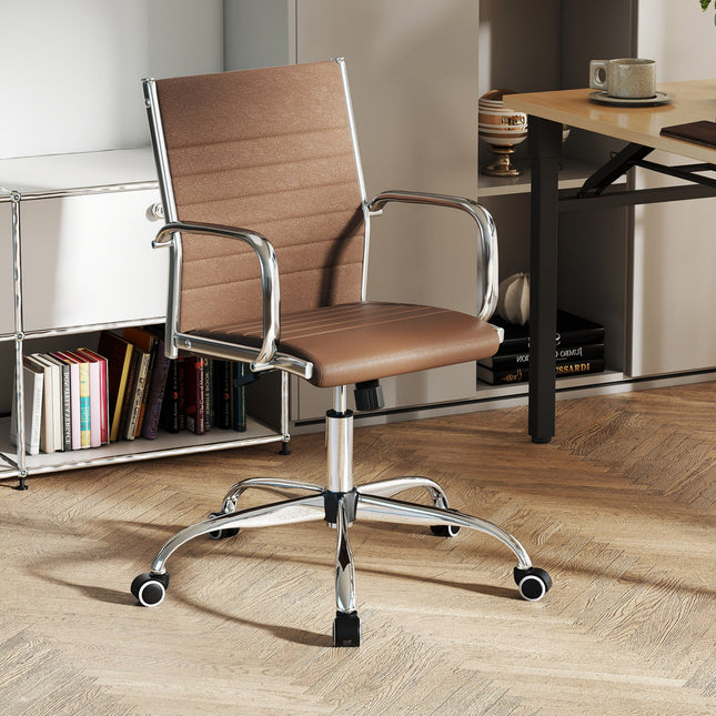 Height Adjustable Office Chair with Rocking Backrest