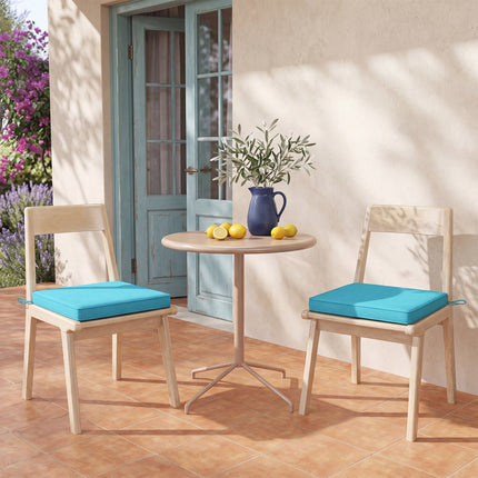 Outdoor Chair Cushions Set of 2 - Waterproof Olefin 20x20
