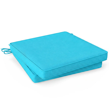 Outdoor Chair Cushions Set of 2 - Waterproof Olefin 20x20
