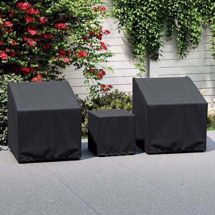 Waterproof Patio Furniture Covers for 3-Piece Bistro Set