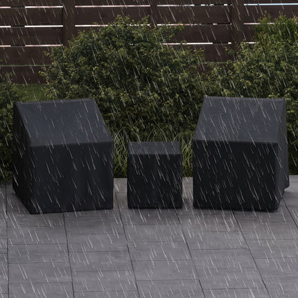 Waterproof Patio Furniture Covers for 3-Piece Bistro Set
