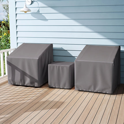 Waterproof Patio Furniture Covers for 3-Piece Bistro Set