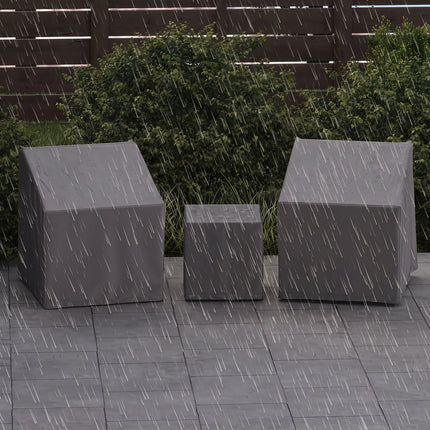 Waterproof Patio Furniture Covers for 3-Piece Bistro Set