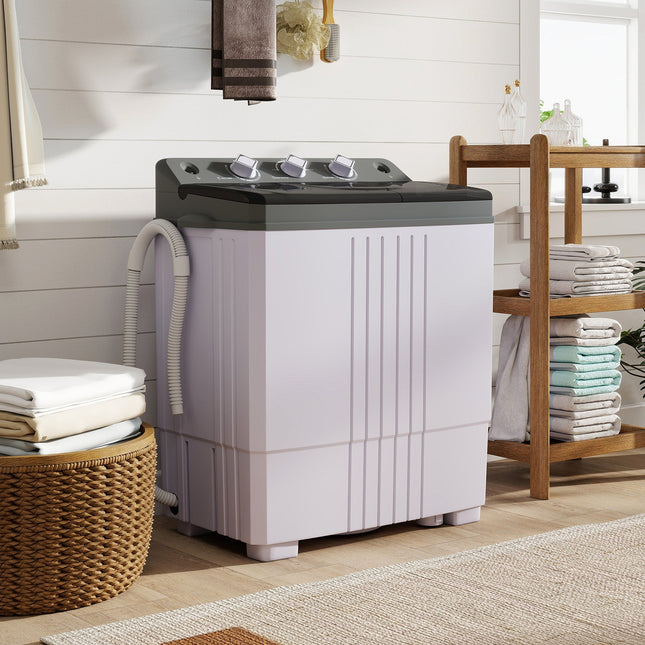 Portable Washing Machine with Built-in Drain Pump