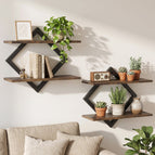 Black + Rustic Brown