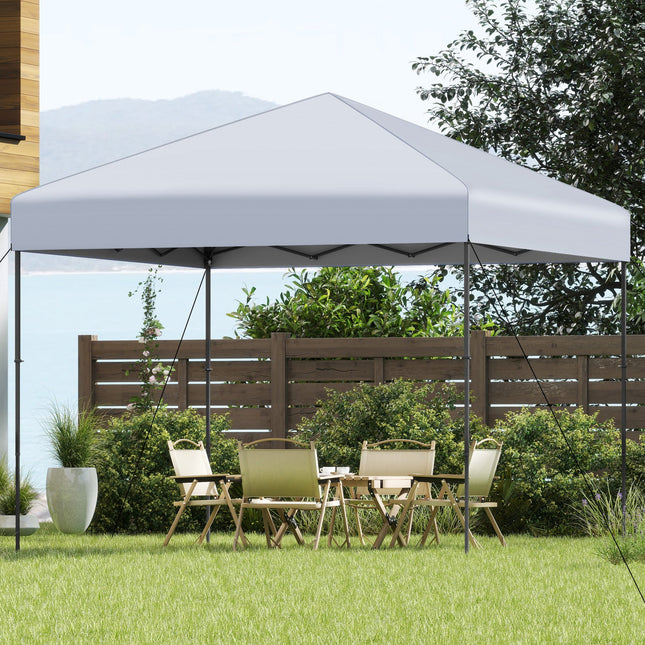 10 X 10 Feet Pop up Canopy Tent with Portable Carrying Bag and 8 Stakes