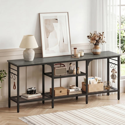 TV Stand for TVs up to 65 Inch with 3-Tier Open Shelves