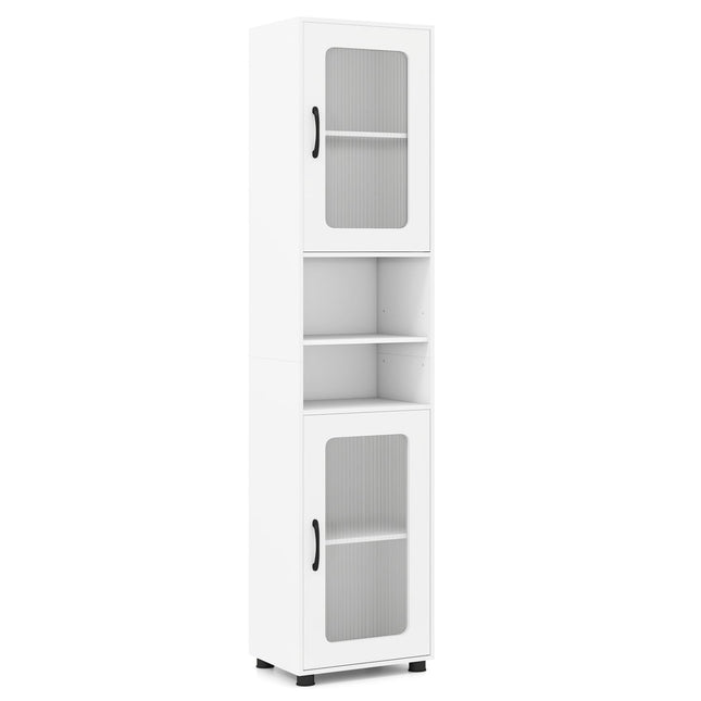 Tall Bathroom Storage Cabinet 67 Inches Freestanding Storage Organizer