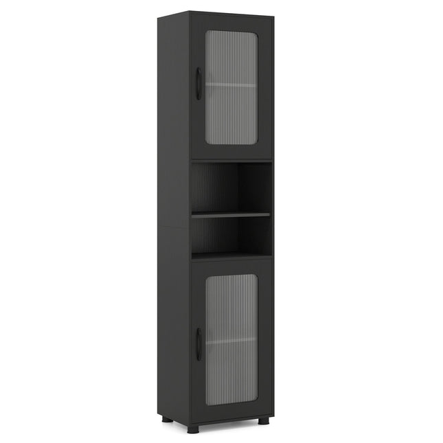 Tall Bathroom Storage Cabinet 67 Inches Freestanding Storage Organizer