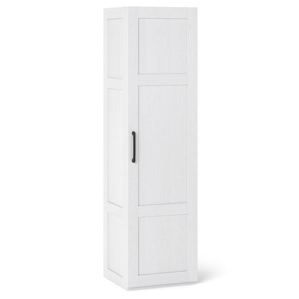 Tall Storage Cabinet with 4 Storage Shelves for Bathroom Living Room