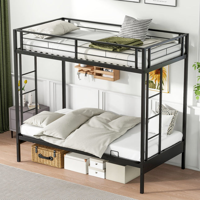 4-Tier Modern Bookshelf Wooden Vertical Display Book Shelf for Small Space