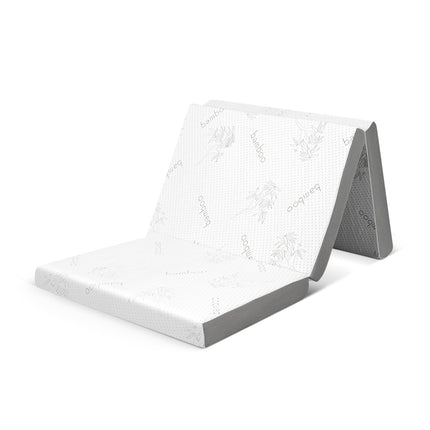 4 Inch Tri-fold Cooling Gel Memory Foam Mattress