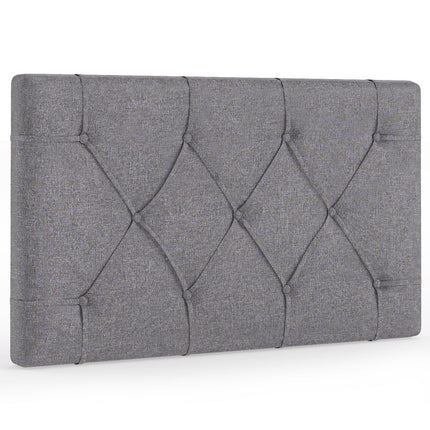 Upholstered Headboard for Twin Size Bed with Fabric Upholstery