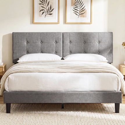 Adjustable Upholstered Headboard for Full/Queen Beds