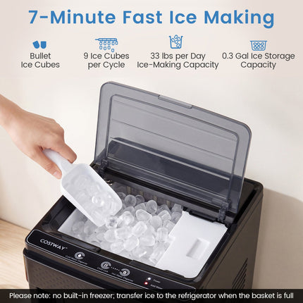 3-in-1 Water Dispenser with Ice Maker - Bottom Loading