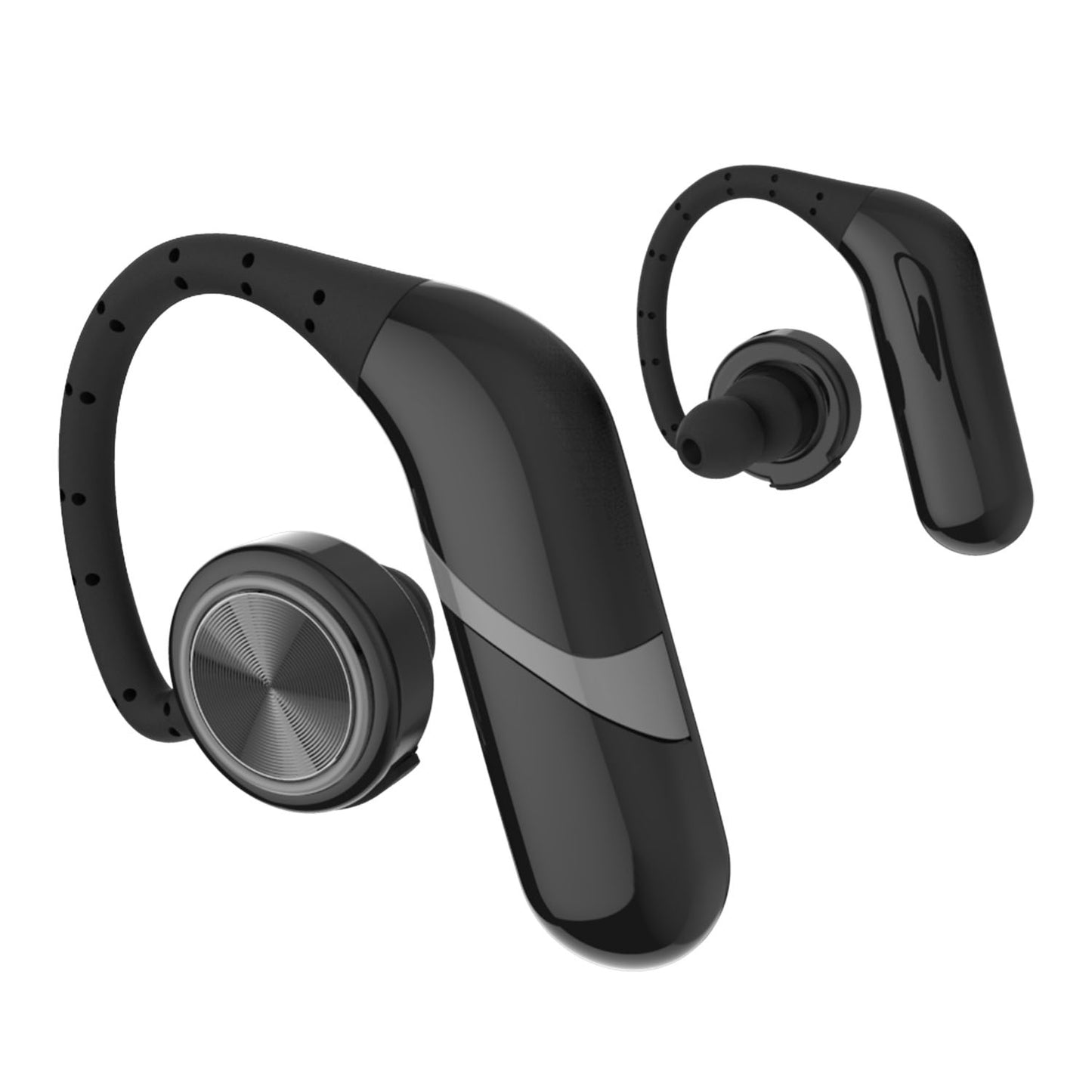 True Wireless Earbuds Wireless V5.0 Stereo Earphones IPX6 Waterproof Headphones 11Hrs Playtime Deep Bass w/ Mic Headsets