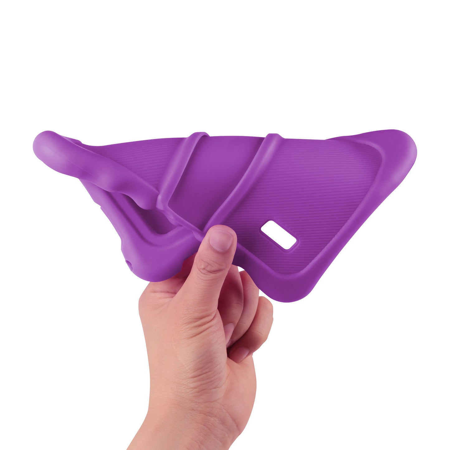 Shock-resistant Silicone Snap-on Case with Stand for 7Ó Tablets