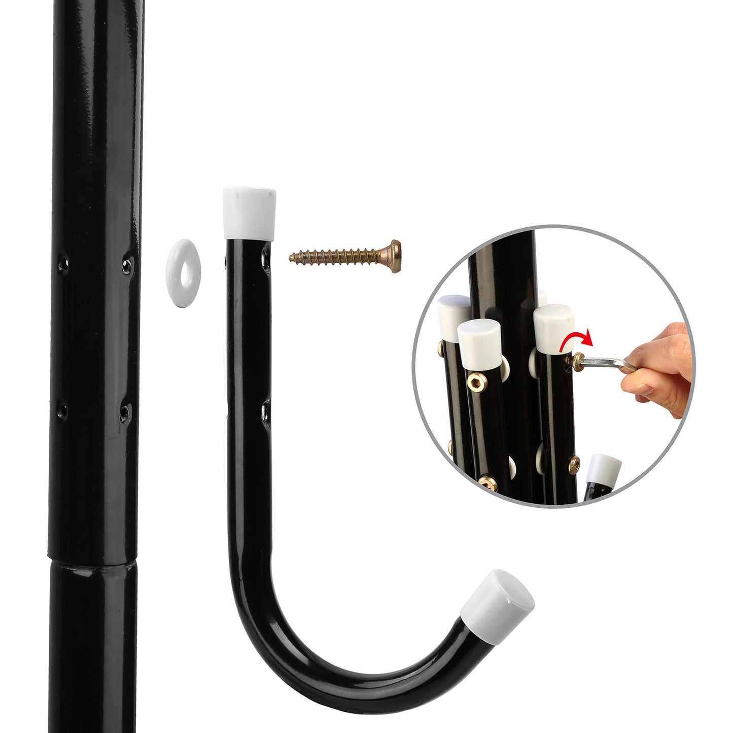 HG_CoatRackOrganizer(Black)_GPCT1166