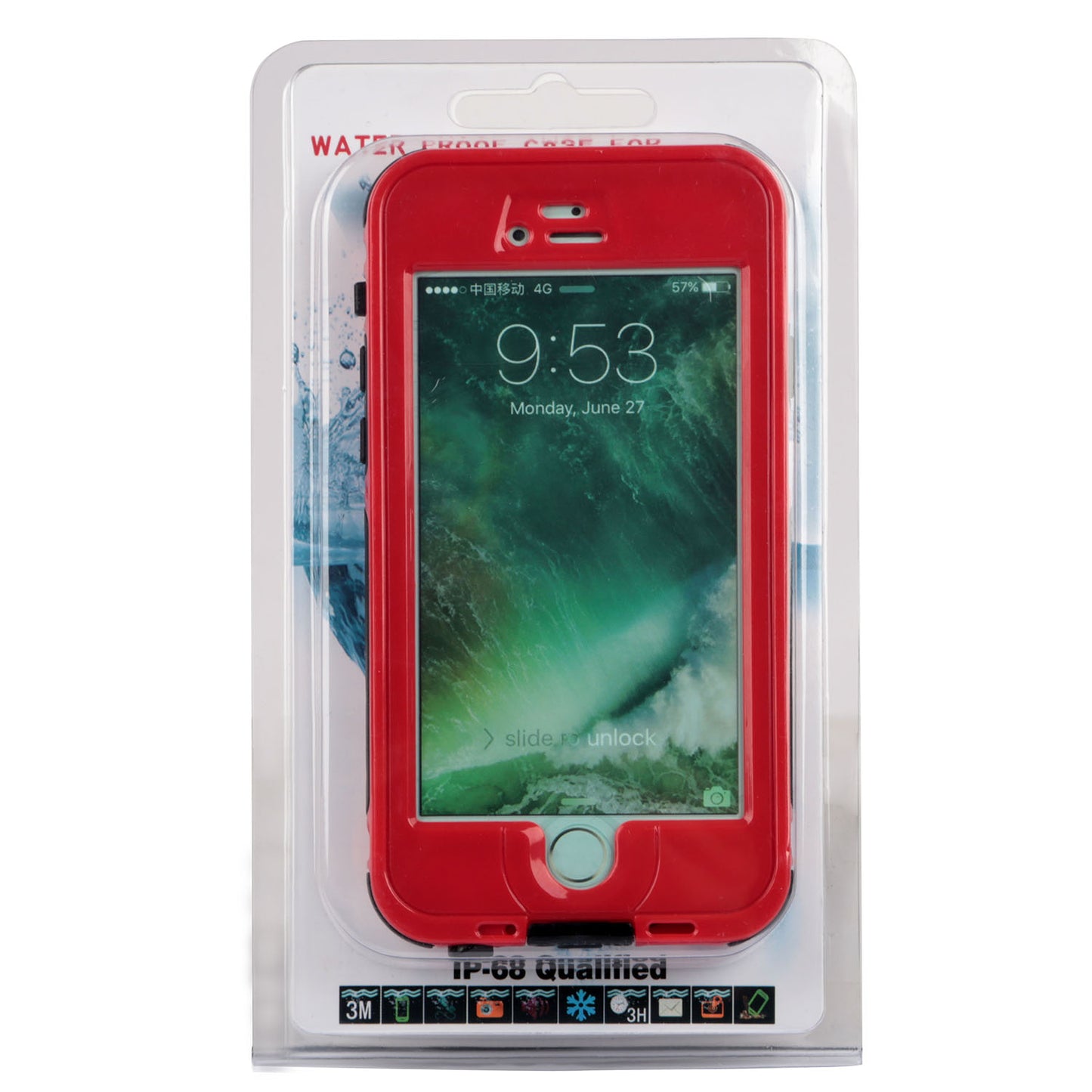 Rugged Water-proof Hybrid Full Cover Case For iPhone 7