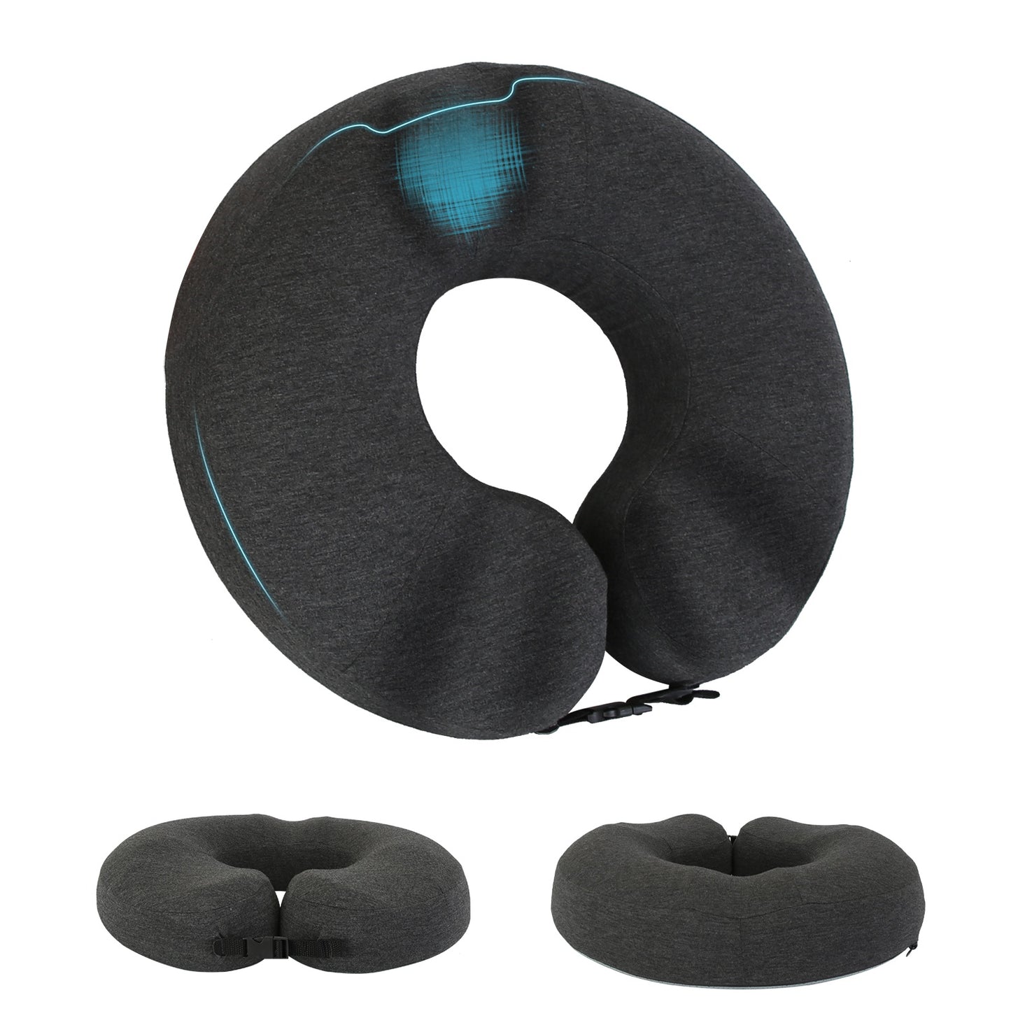 Donut Pillow Seat Cushion Memory Foam Donut Chair Cushions ErgonomicÊSeat Cushion Pad for Coccyx Prostate Sciatica Pelvic Floor Pressure Sores Office