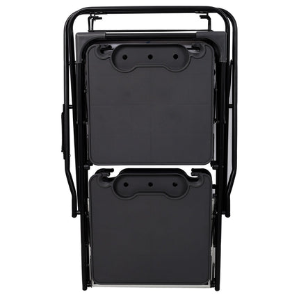 Folding Camping Kitchen Table with Heat-Resistant Top