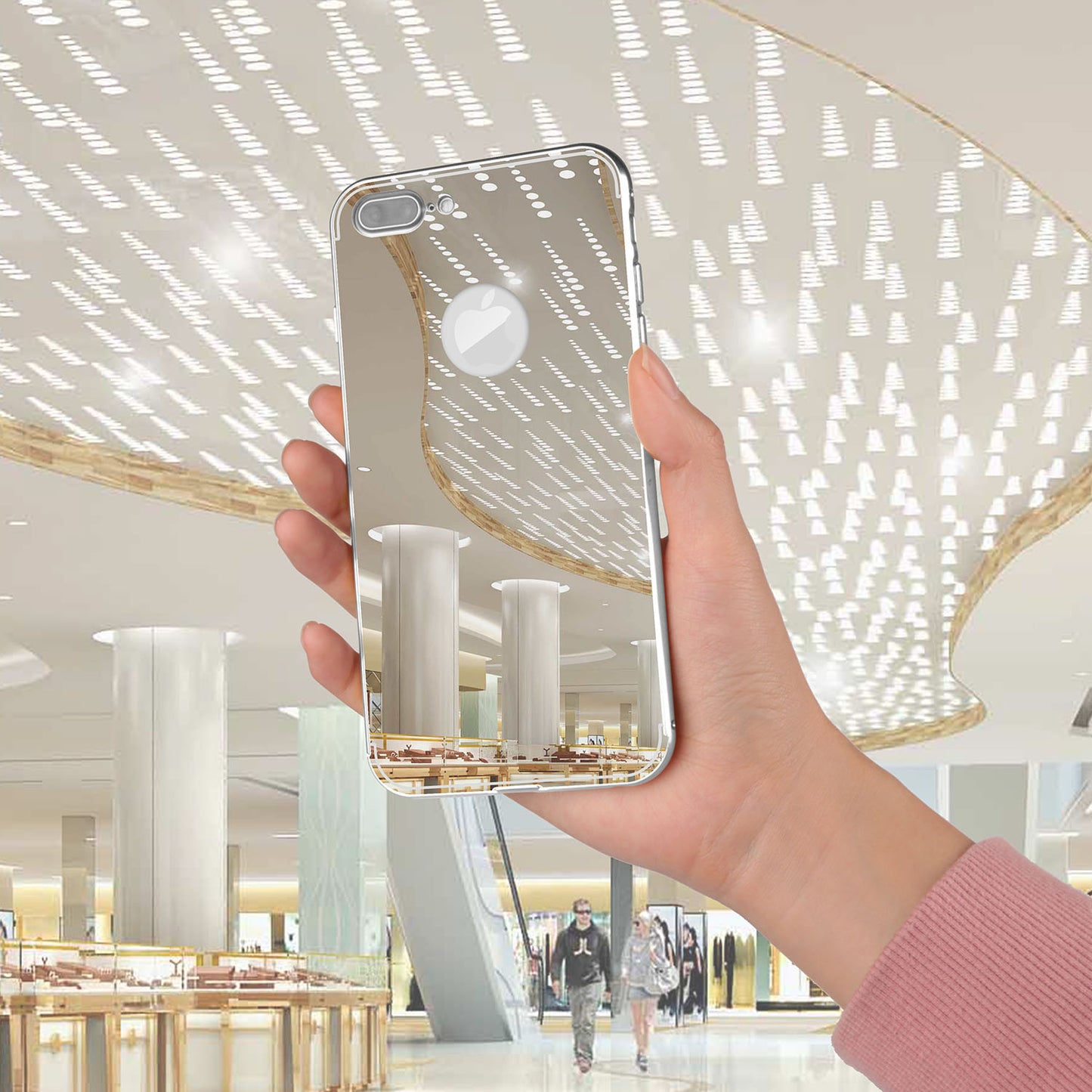 Slim Shock-resistant Mirror Case For iPhone 7