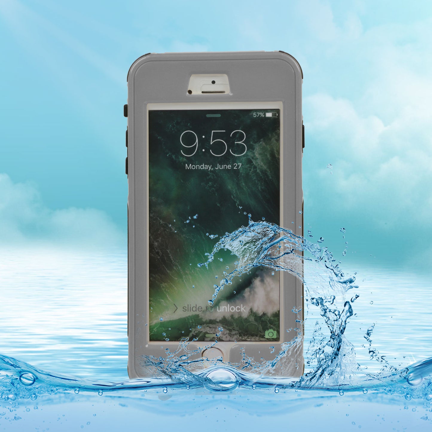 Rugged Water-proof Hybrid Full Cover Case For iPhone 6s Plus