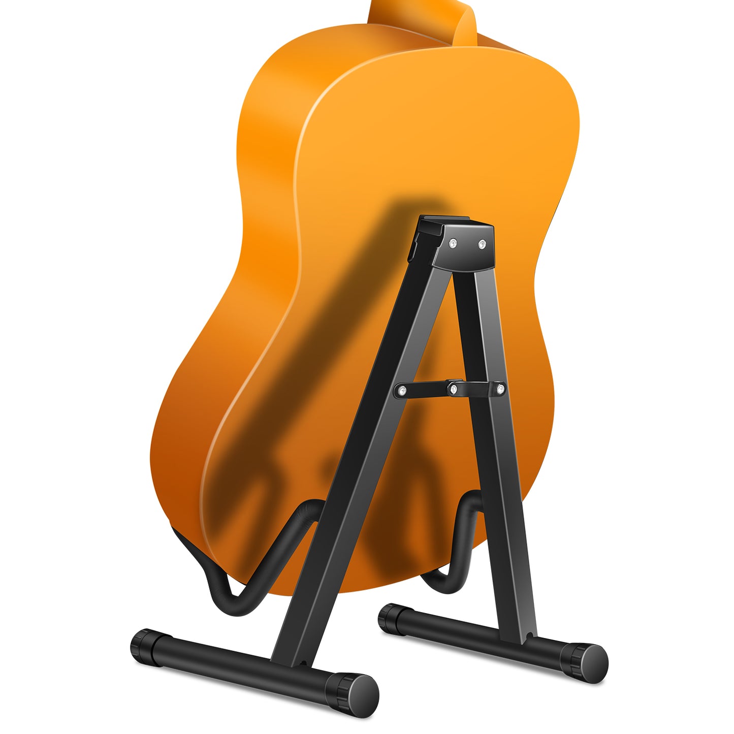 Guitar Stand A Frame Foldable Guitar Holder Portable Mount For Acoustic Electric Classical Guitars Violin Ukulele Bass Banjo