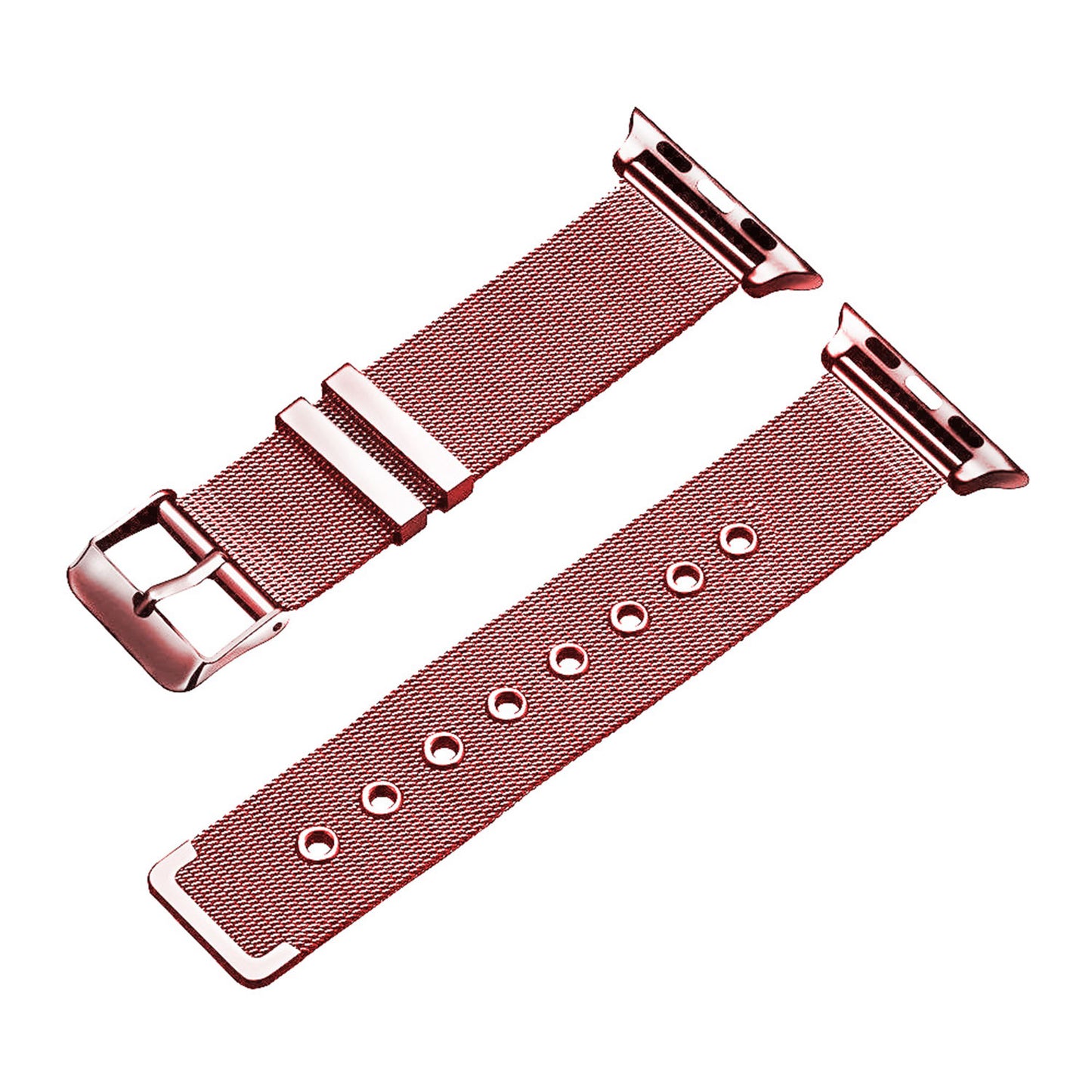 Stainless Steel Classic Buckle Band Replacement for 42MM Apple Watches Series 1/2/3