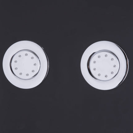 Bathroom ABS Shower Panel with Massage Jets & Hand Shower 