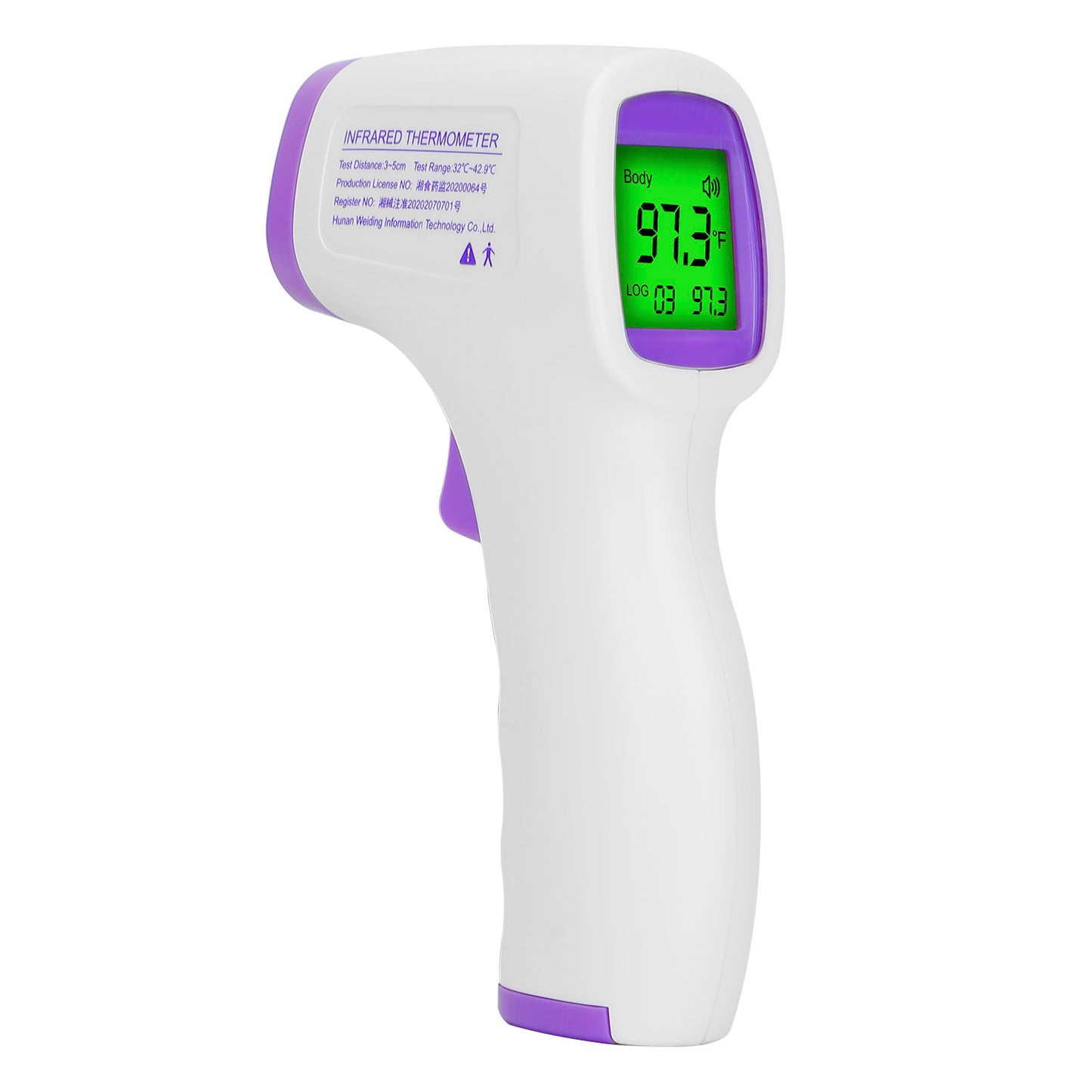 Digital Infrared Thermometer Non-contact Forehead Body Thermometer Surface Room Instant Accurate Reading w/ 32 Memories